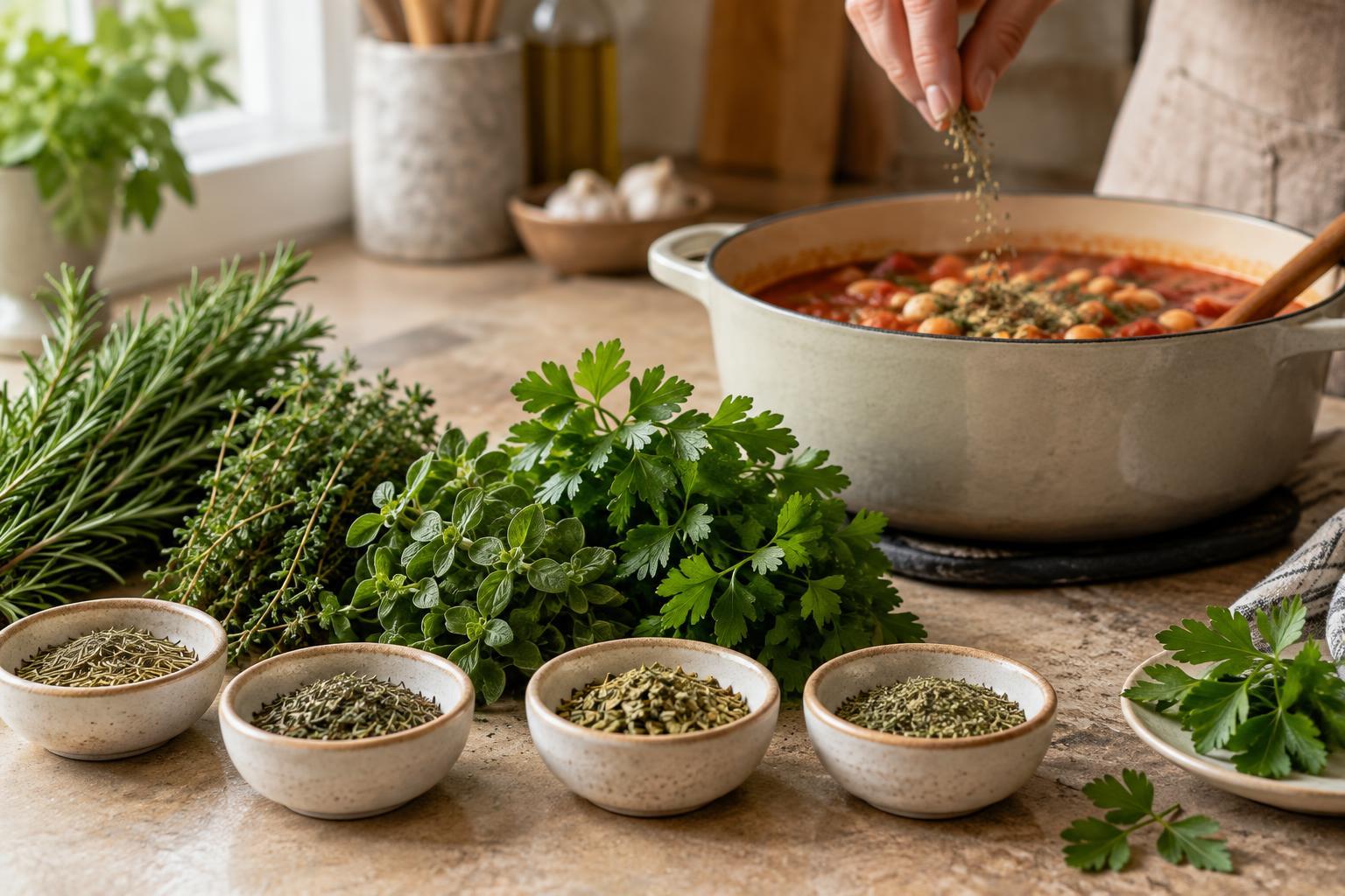 Fresh Versus Dried Herbs: How Flavor Changes in Cooking