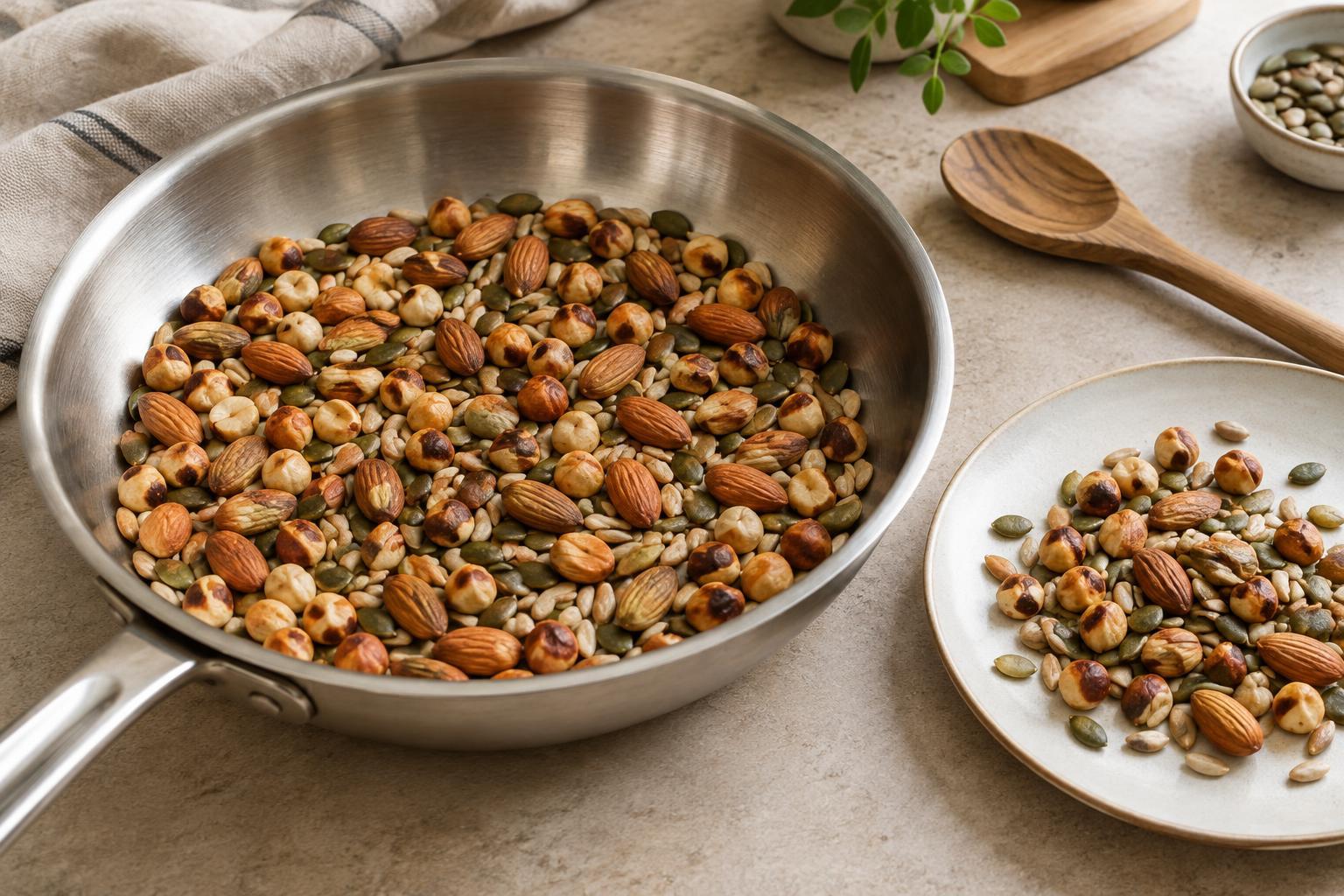 How to Toast Nuts and Seeds Evenly Without Burning Them