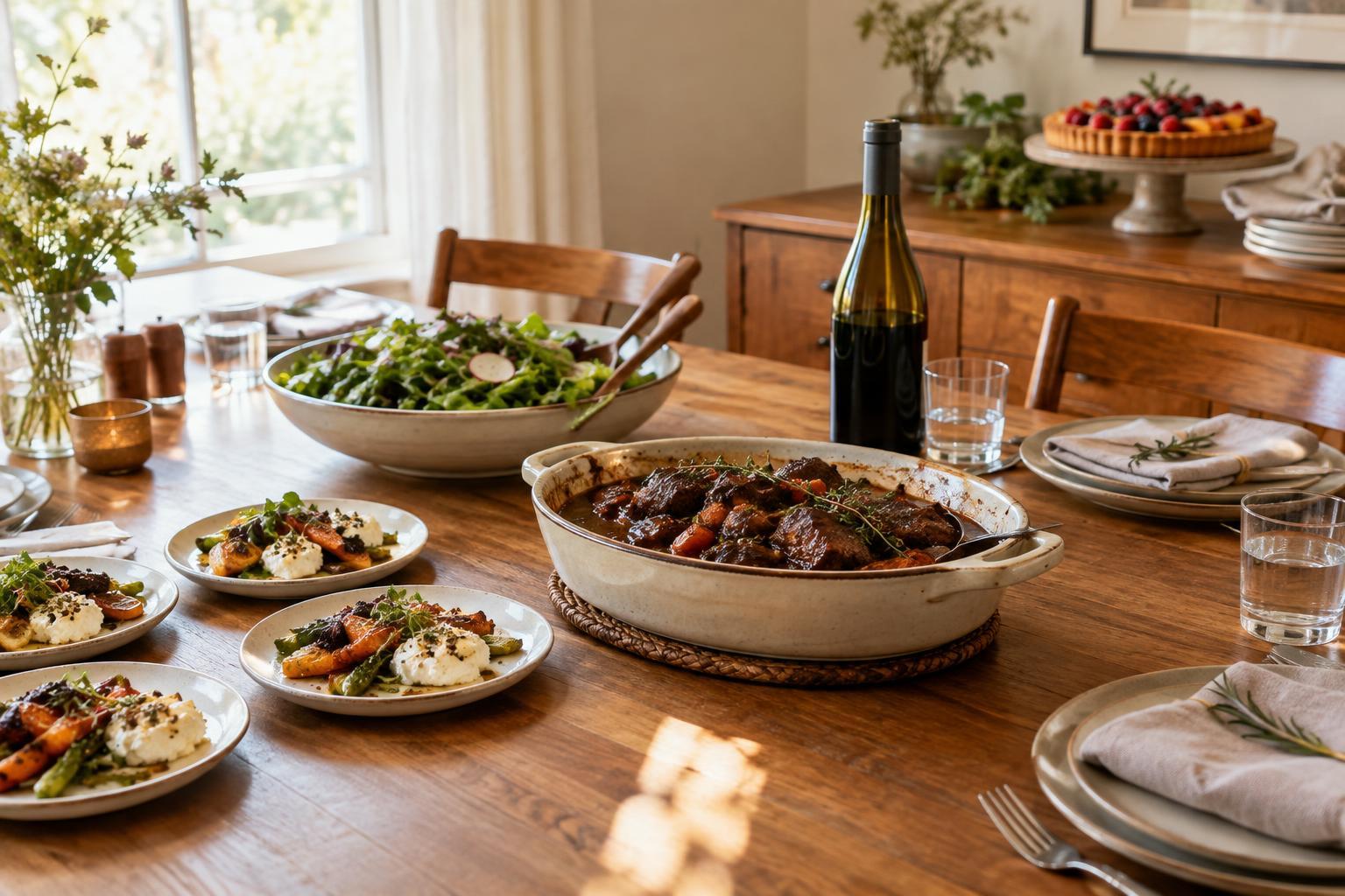 A Make-Ahead Dinner Menu Without Last-Minute Bottlenecks