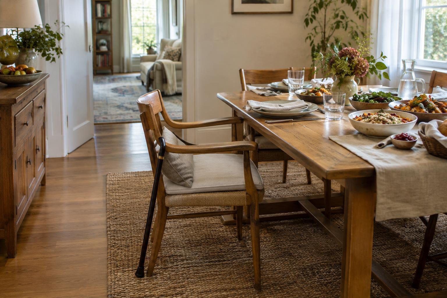 A More Comfortable Table for Guests With Limited Mobility