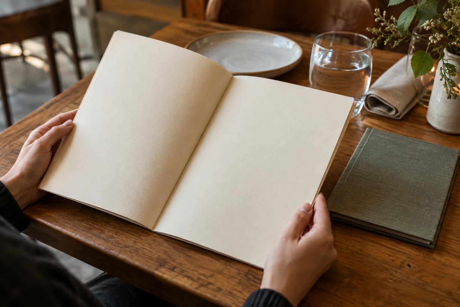 The Restaurant Menu as an Object: How Format Shapes the Dining Experience