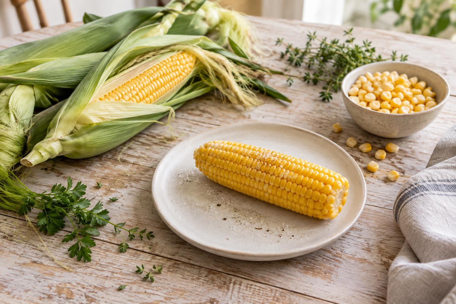 Fresh Summer Corn: On the Cob, Off the Cob and in Simple Dishes