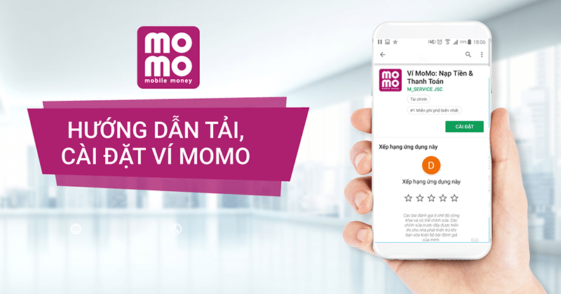 Hướng dẫn tải app MoMo để chơi tài xỉu MoMo
